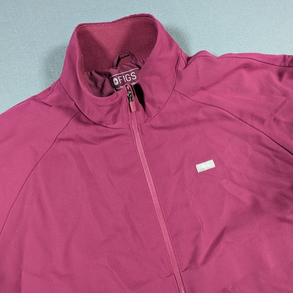 FIGS Sydney Scrub Jacket Womens Size XXL Full Zip Technical Collection